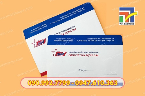 In phong bì thư chuyên nghiệp cho doanh nghiệp